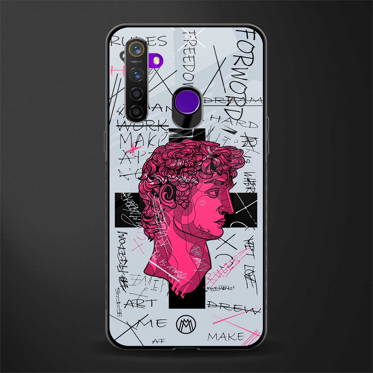 lost in reality david glass case for realme 5 pro image