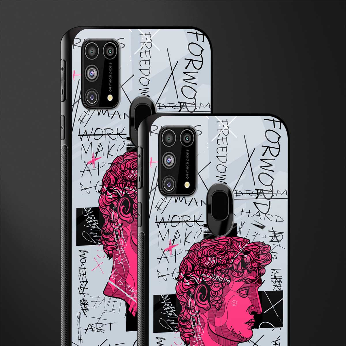 lost in reality david glass case for samsung galaxy f41 image-2