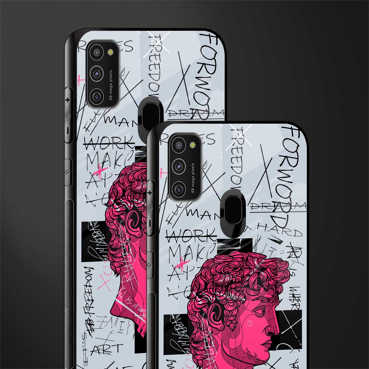 lost in reality david glass case for samsung galaxy m30s image-2