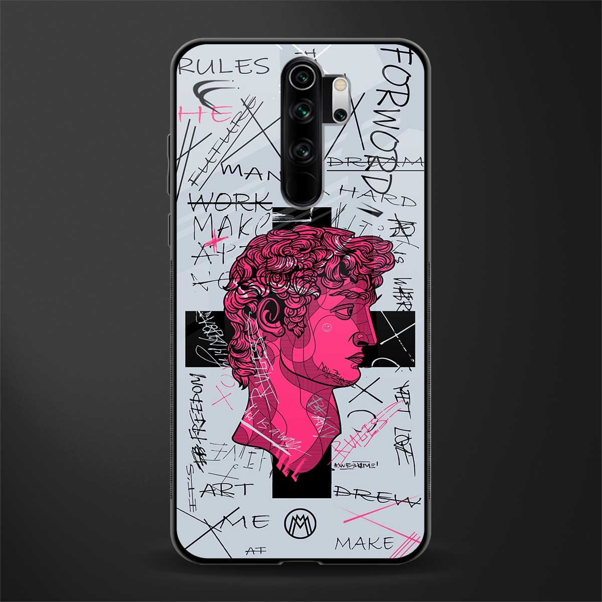 lost in reality david glass case for redmi note 8 pro image