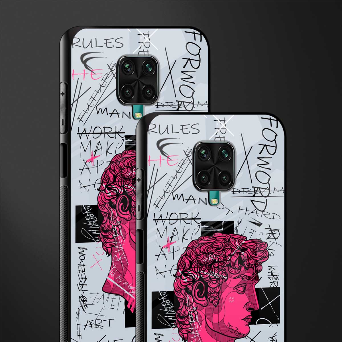 lost in reality david glass case for poco m2 pro image-2