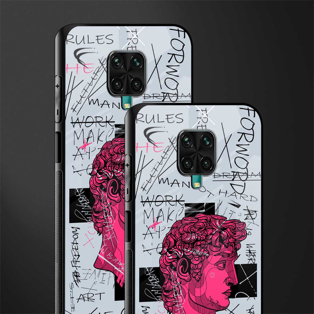 lost in reality david glass case for redmi note 9 pro image-2