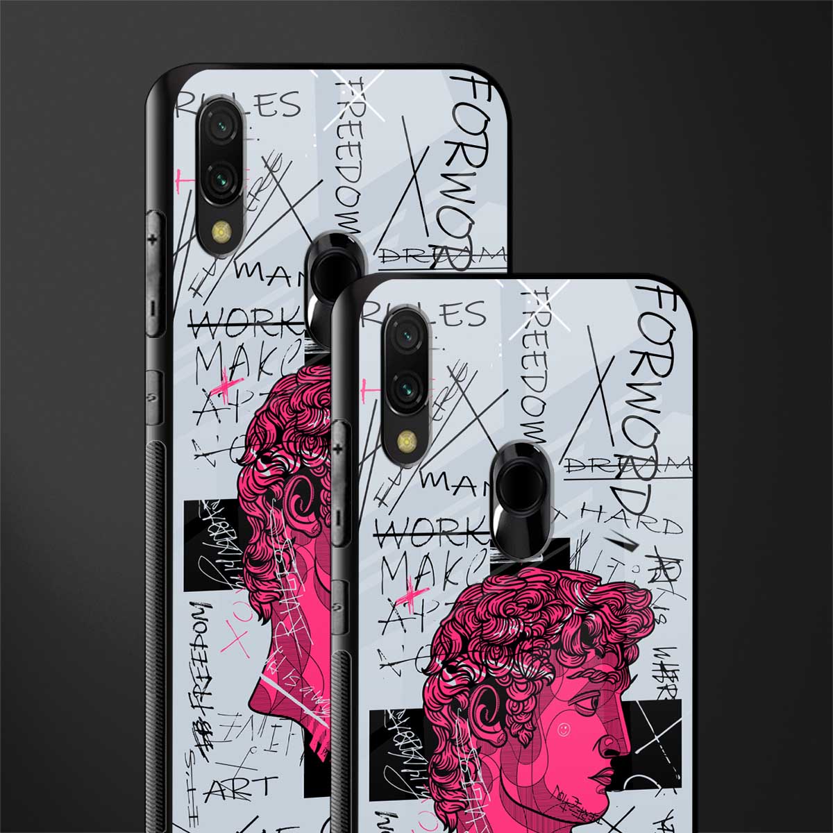 lost in reality david glass case for redmi y3 image-2