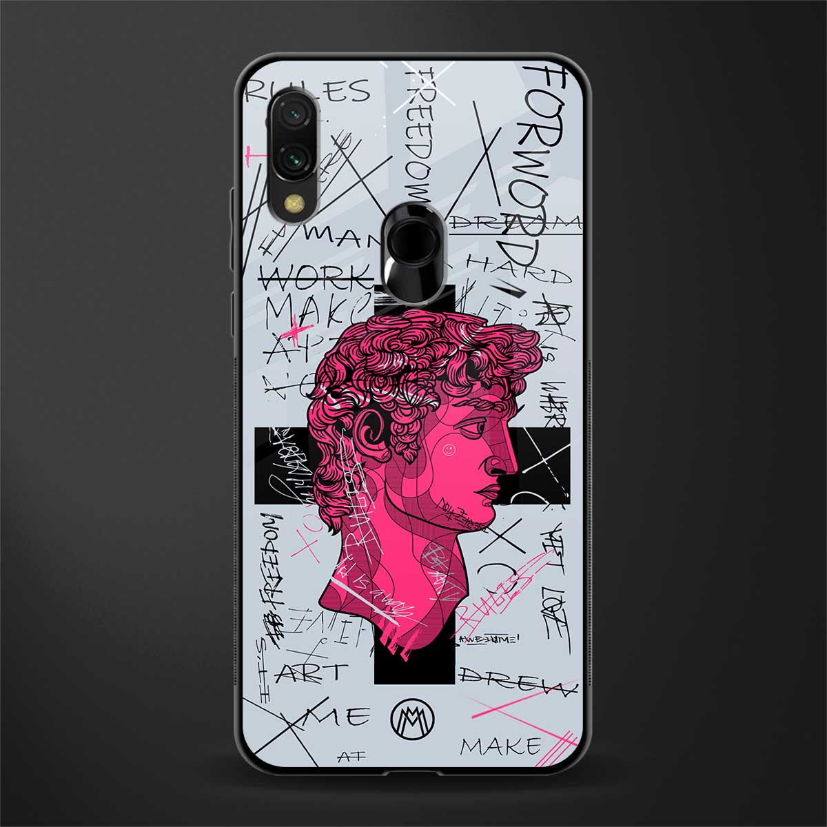 lost in reality david glass case for redmi note 7 pro image