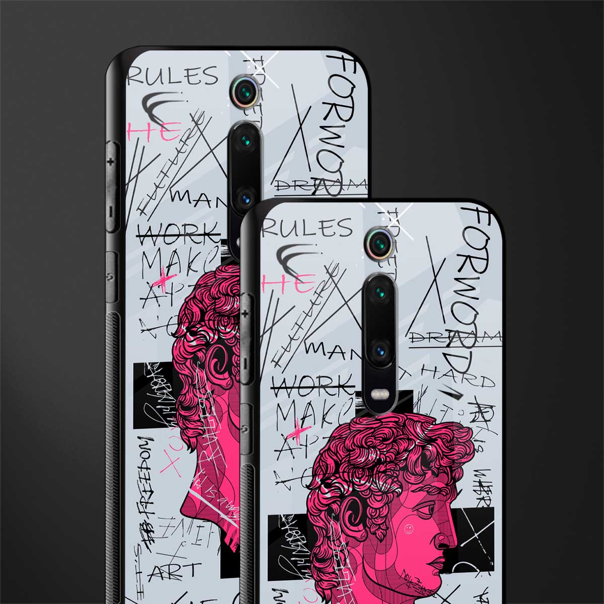lost in reality david glass case for redmi k20 pro image-2