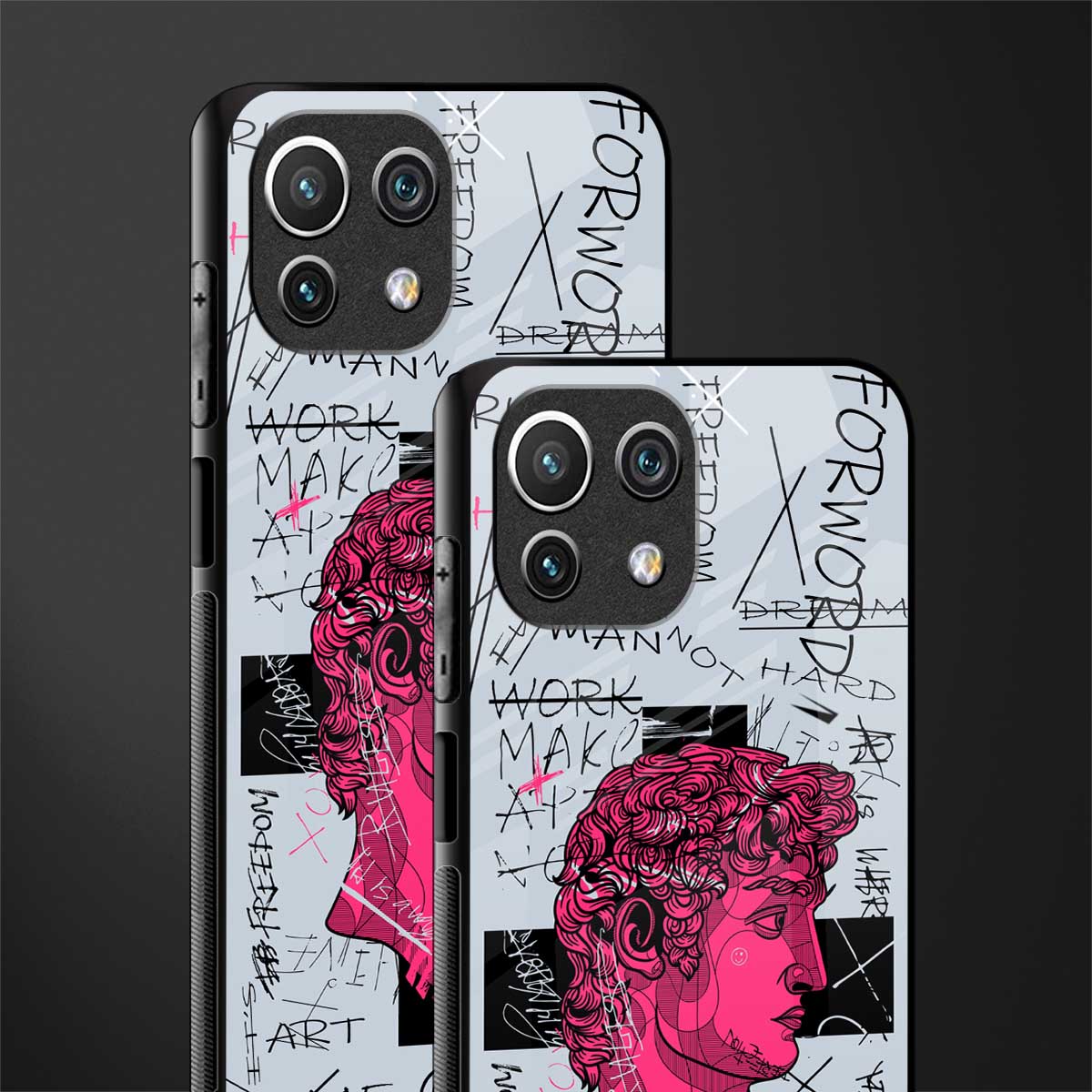 lost in reality david glass case for mi 11 lite image-2