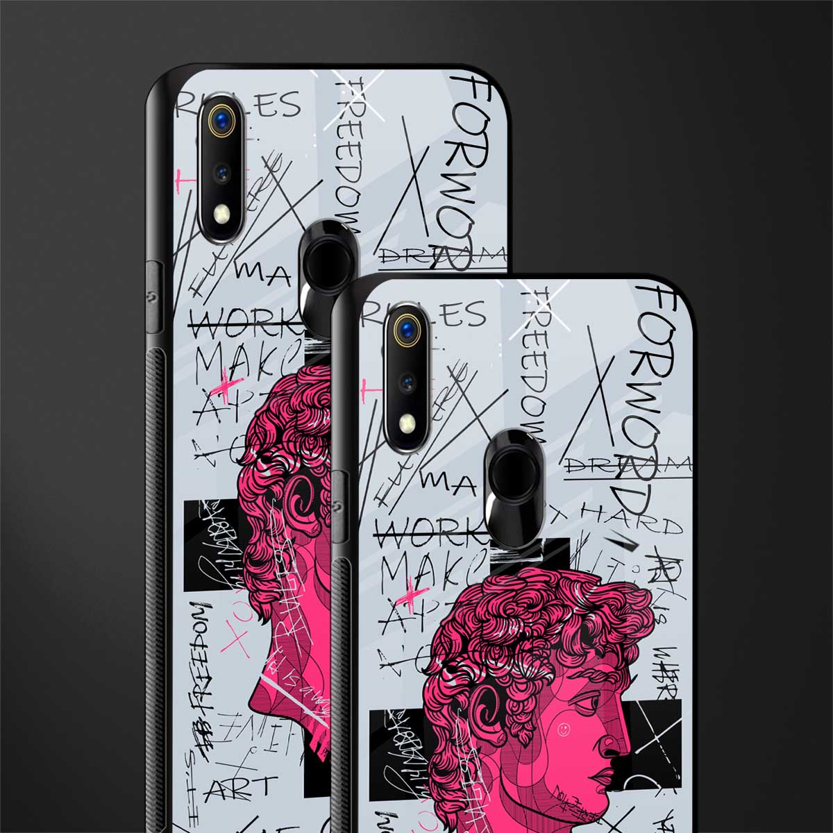 lost in reality david glass case for realme 3 pro image-2