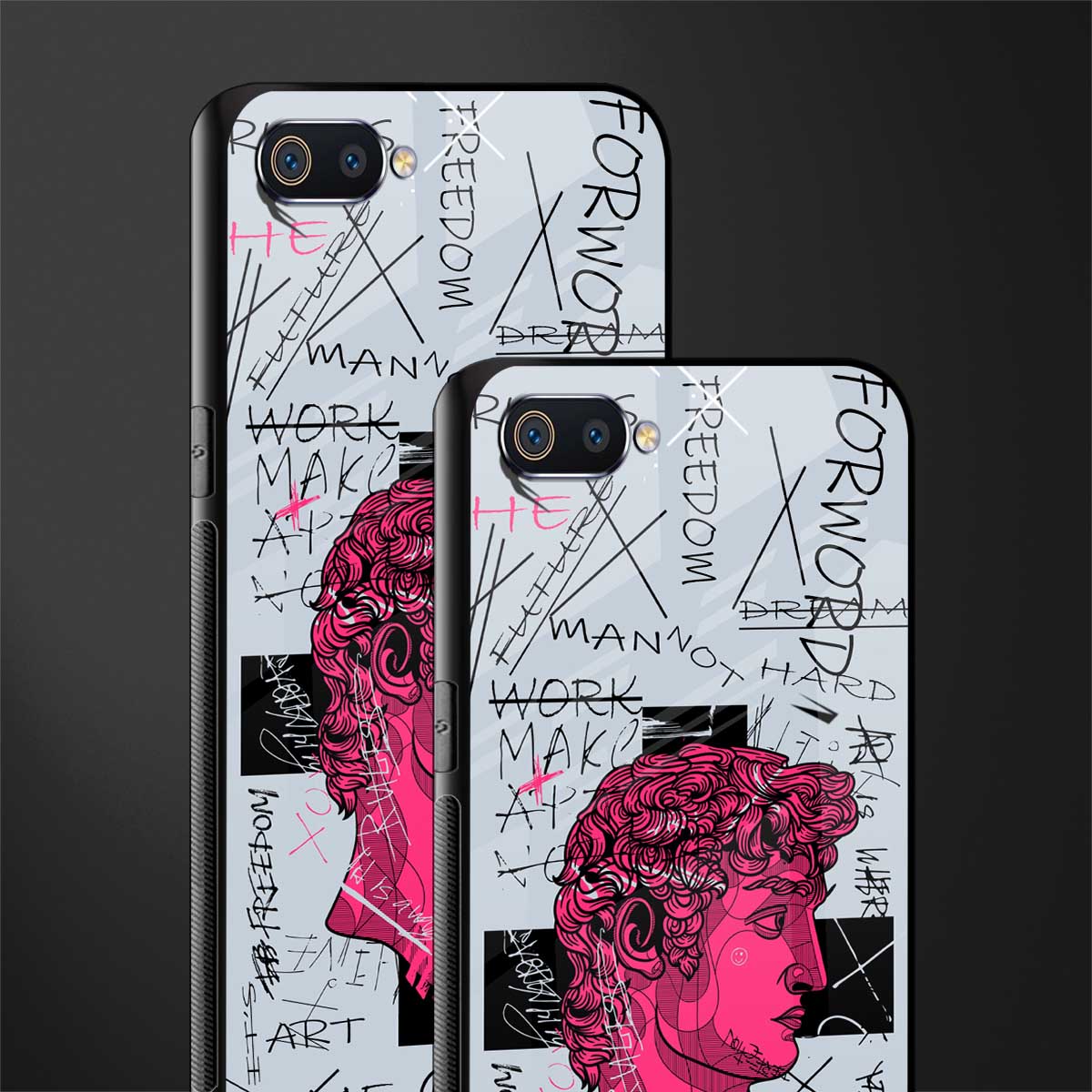 lost in reality david glass case for oppo a1k image-2
