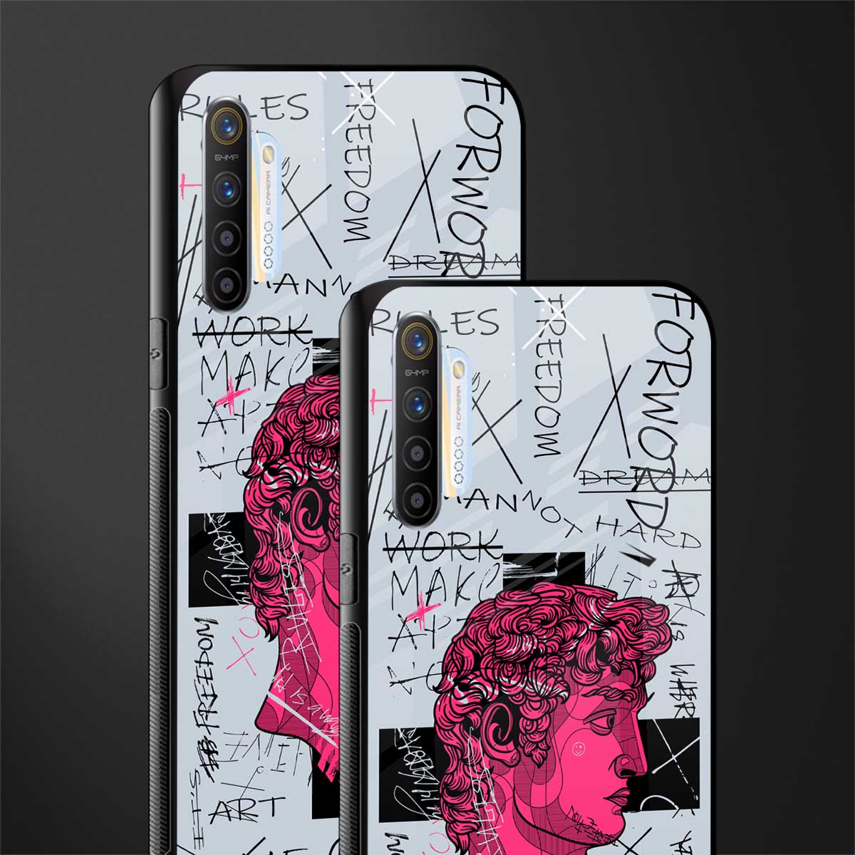 lost in reality david glass case for realme xt image-2