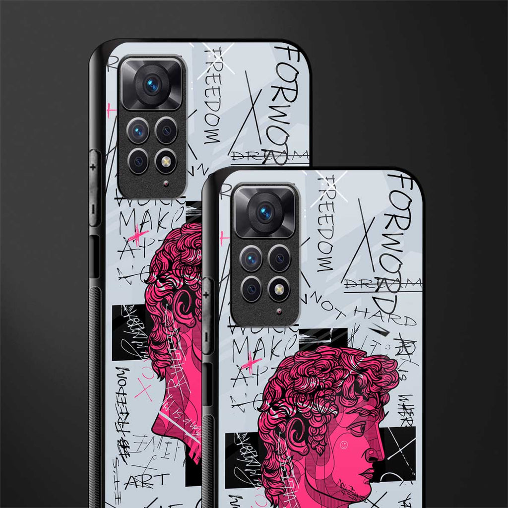 lost in reality david glass case for redmi note 11 image-2