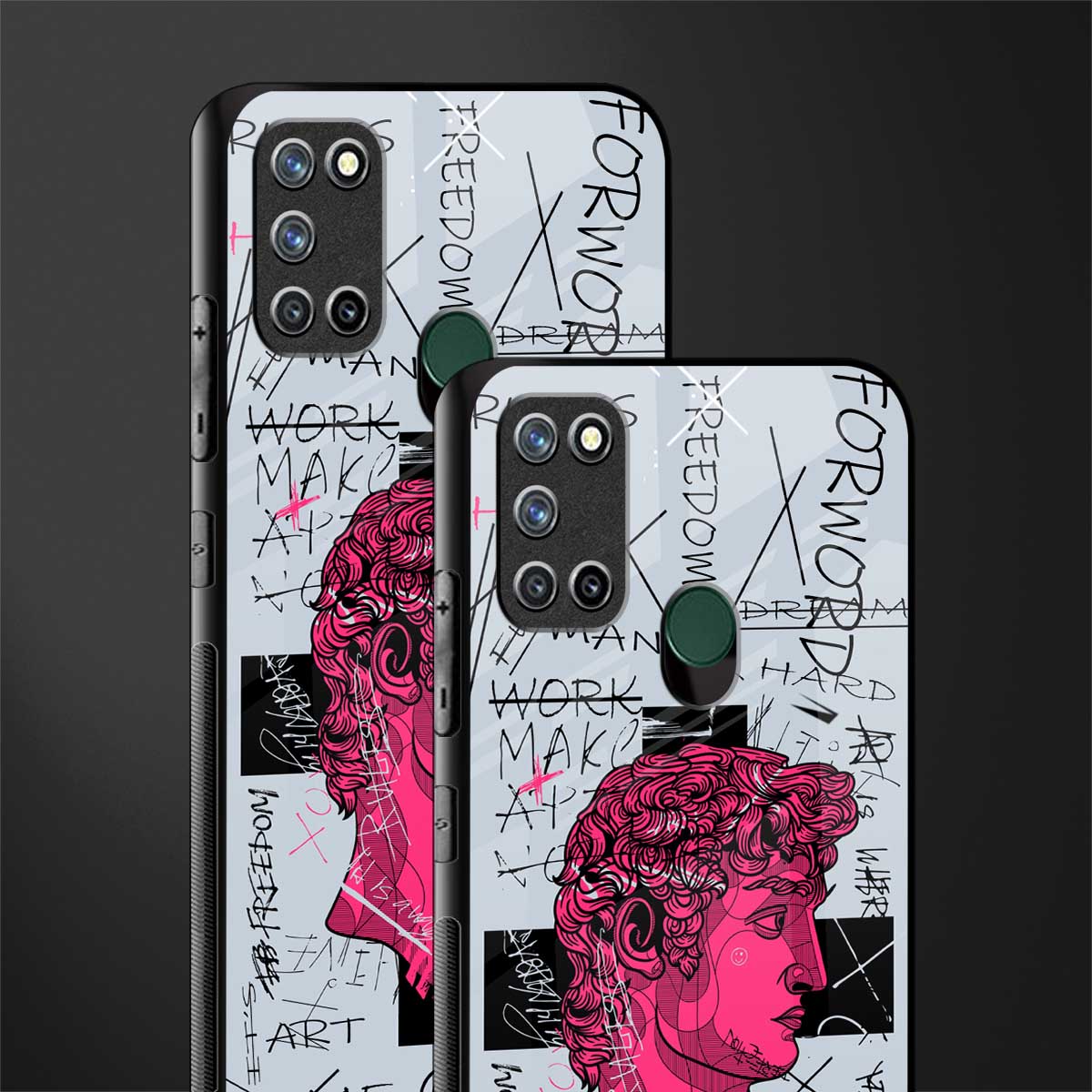 lost in reality david glass case for realme 7i image-2