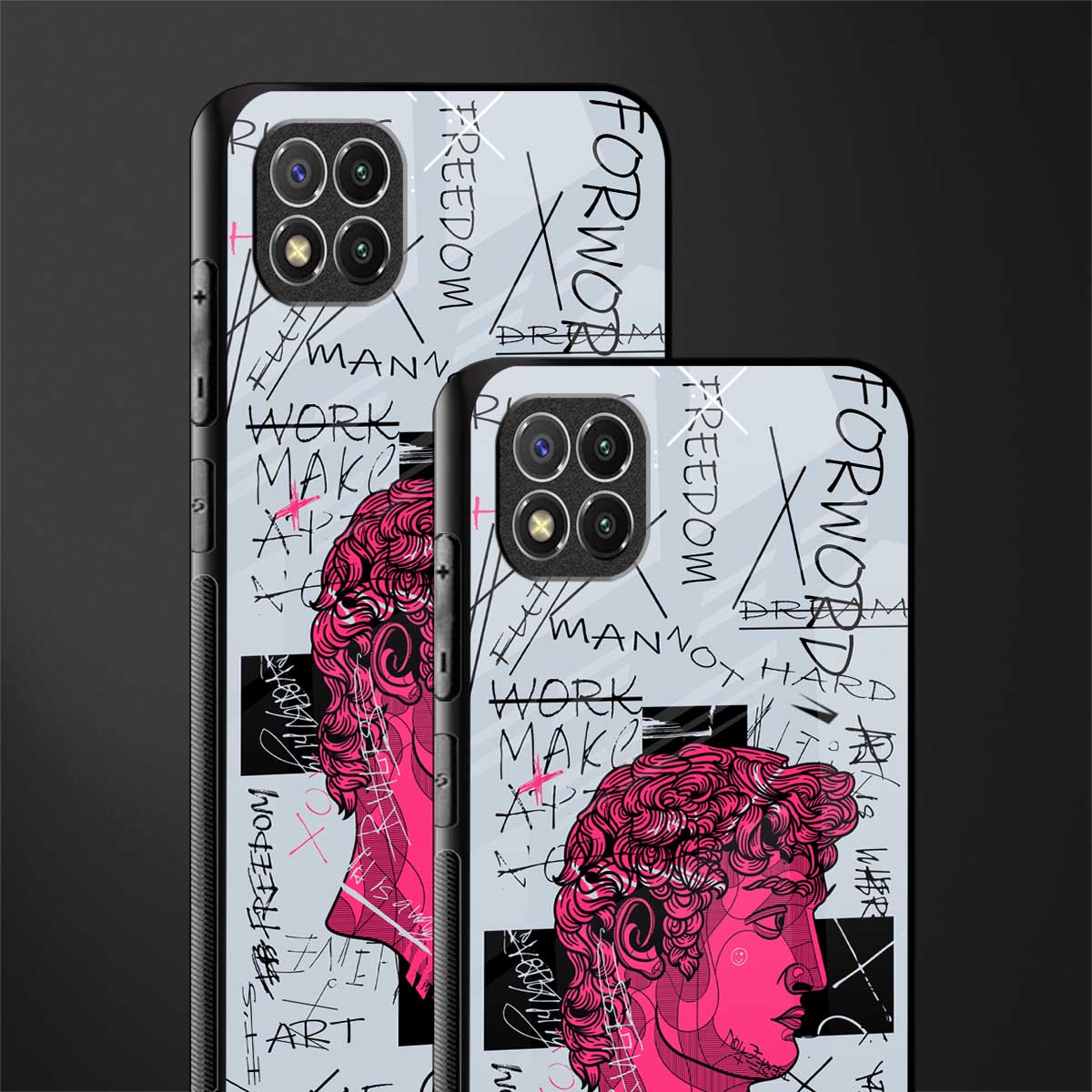 lost in reality david glass case for poco c3 image-2