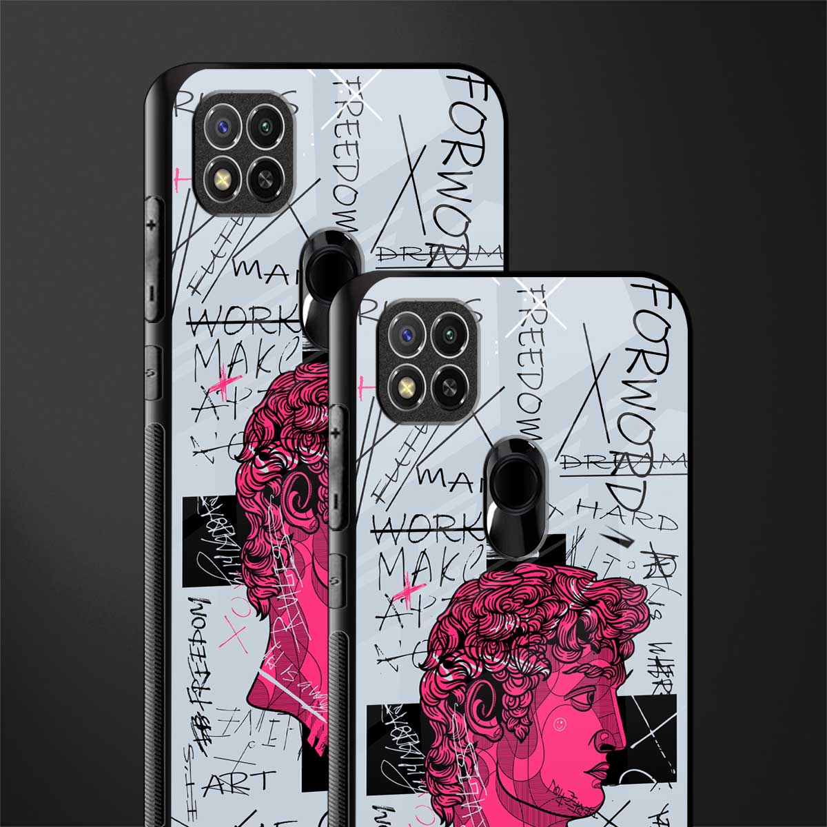 lost in reality david glass case for redmi 9c image-2
