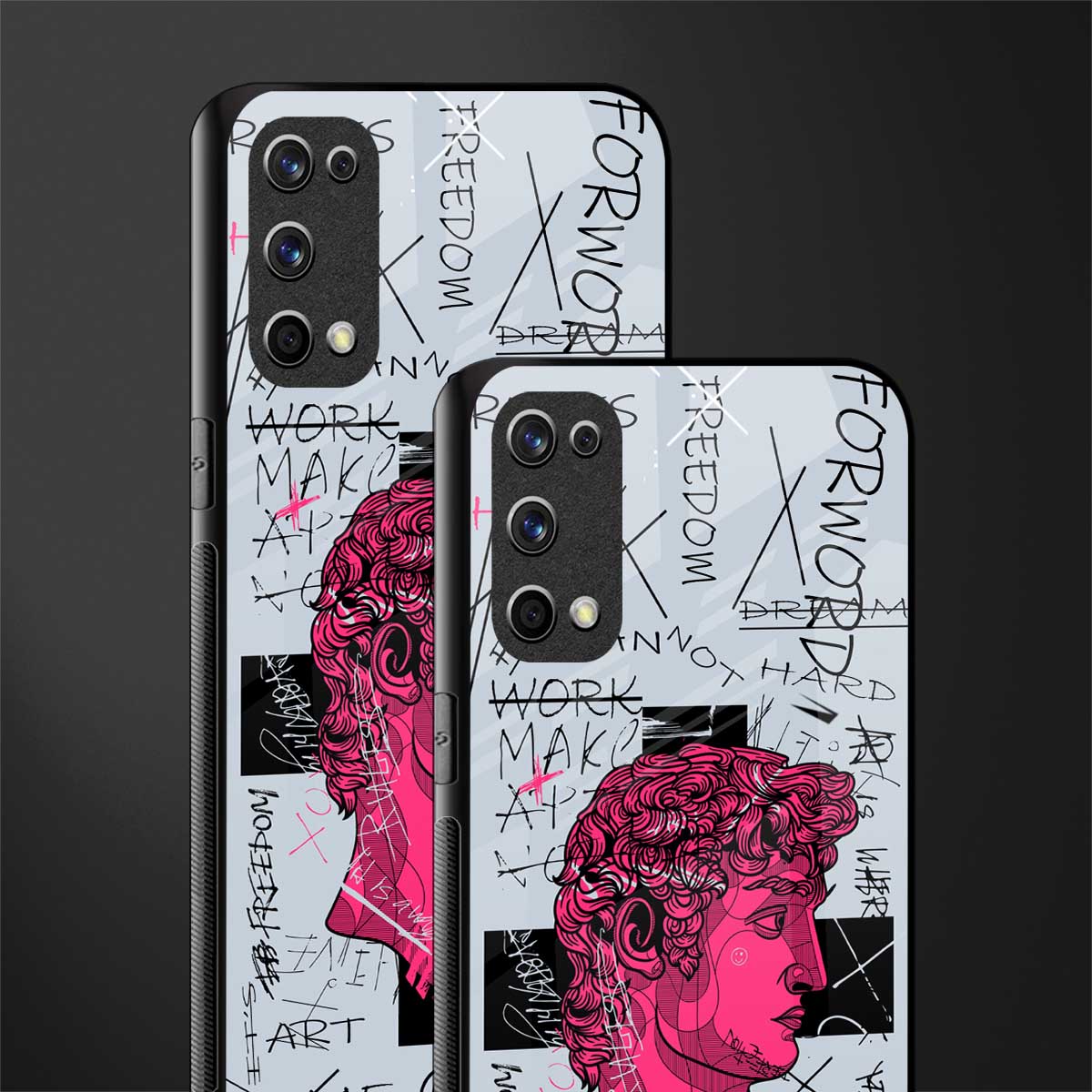lost in reality david glass case for realme x7 pro image-2