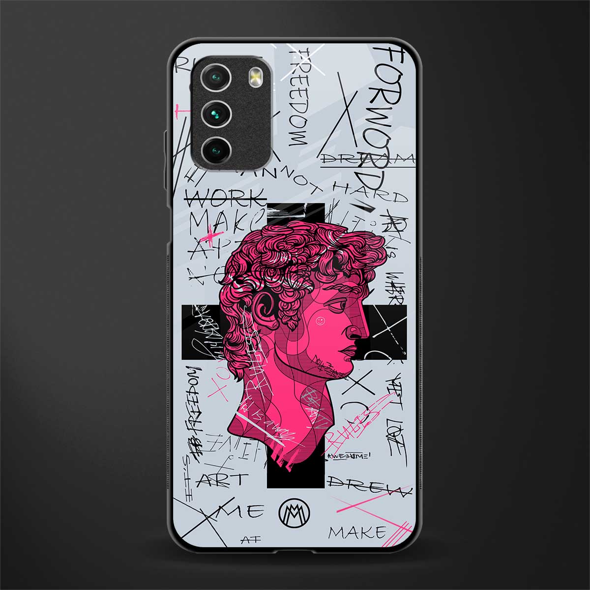 lost in reality david glass case for poco m3 image