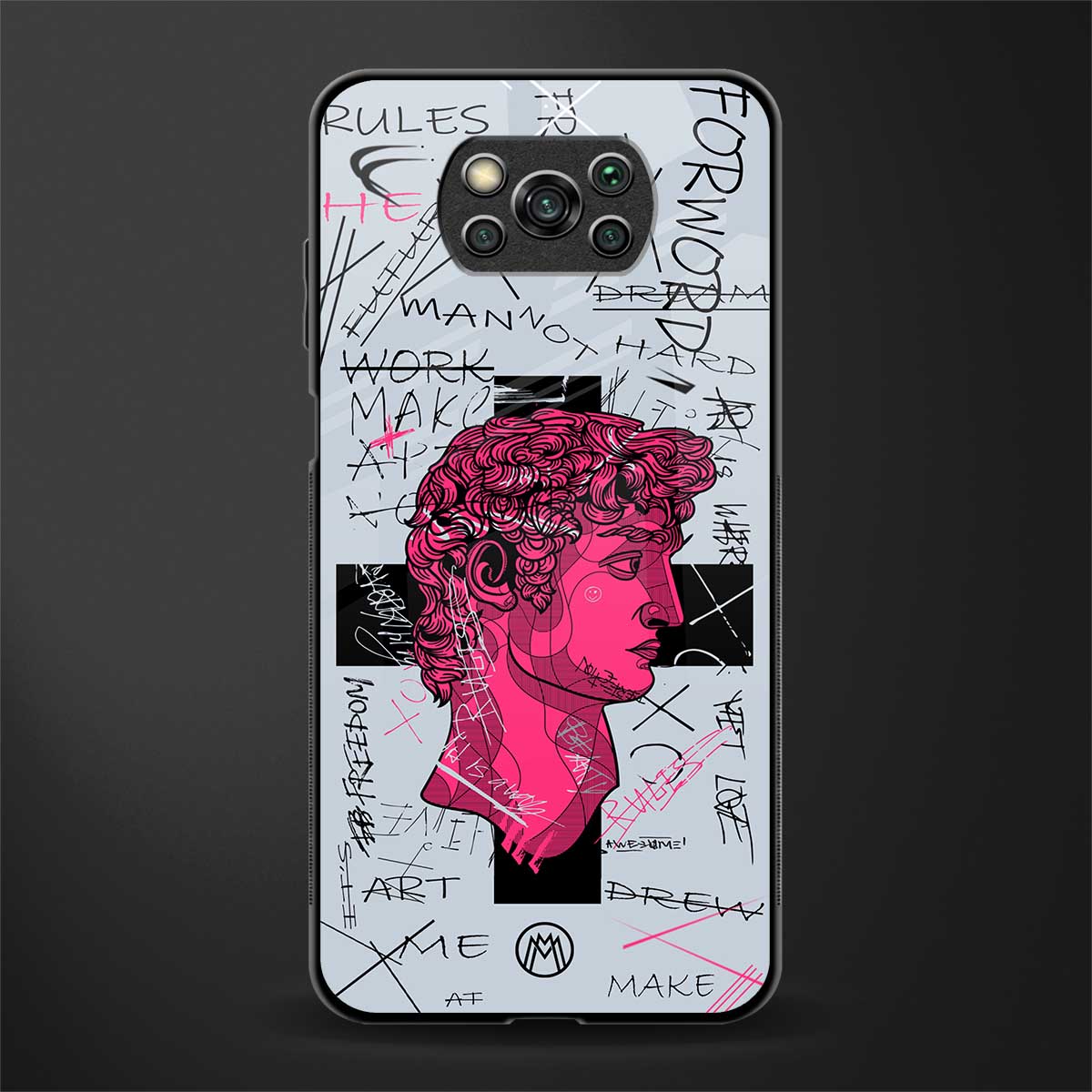 lost in reality david glass case for poco x3 image