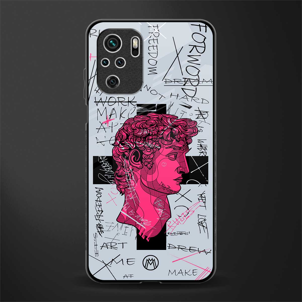 lost in reality david glass case for redmi note 10 image