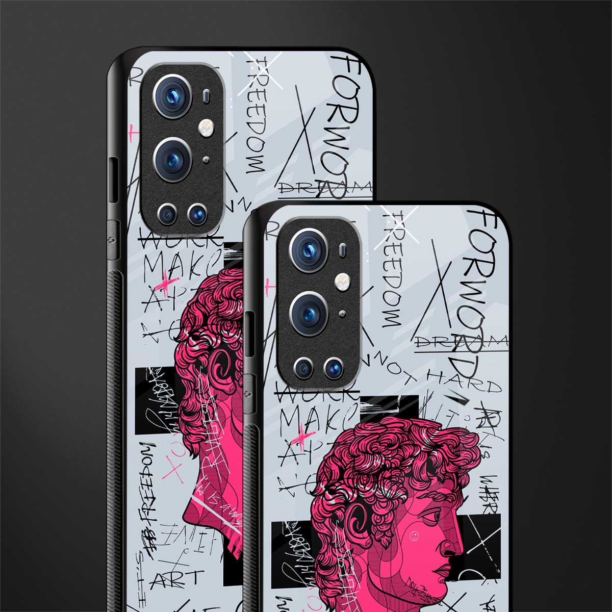 lost in reality david glass case for oneplus 9 pro image-2