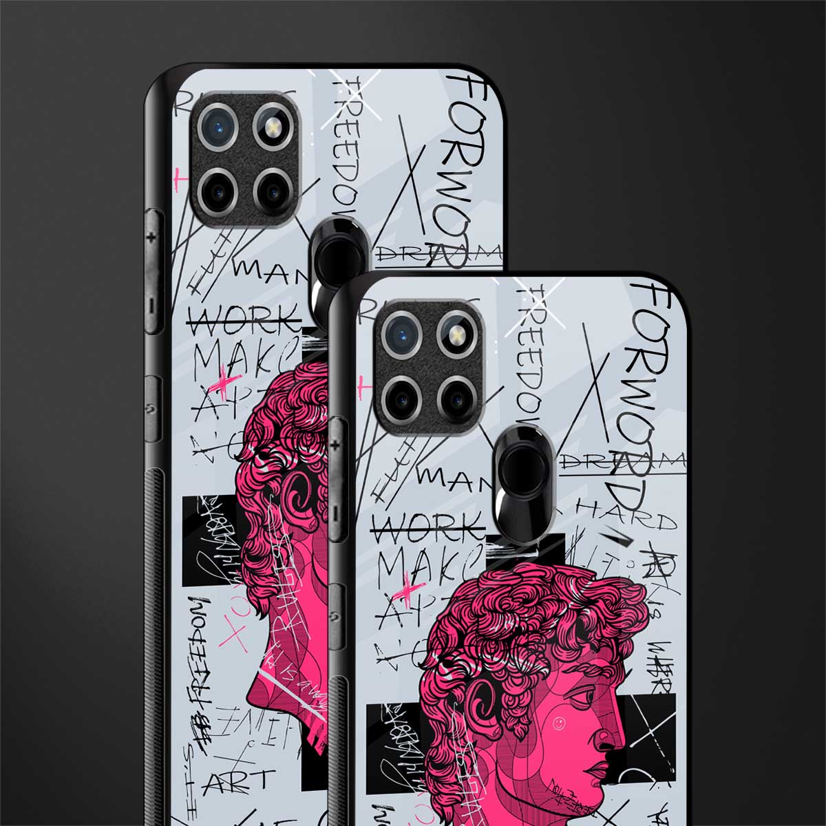 lost in reality david glass case for realme c21 image-2