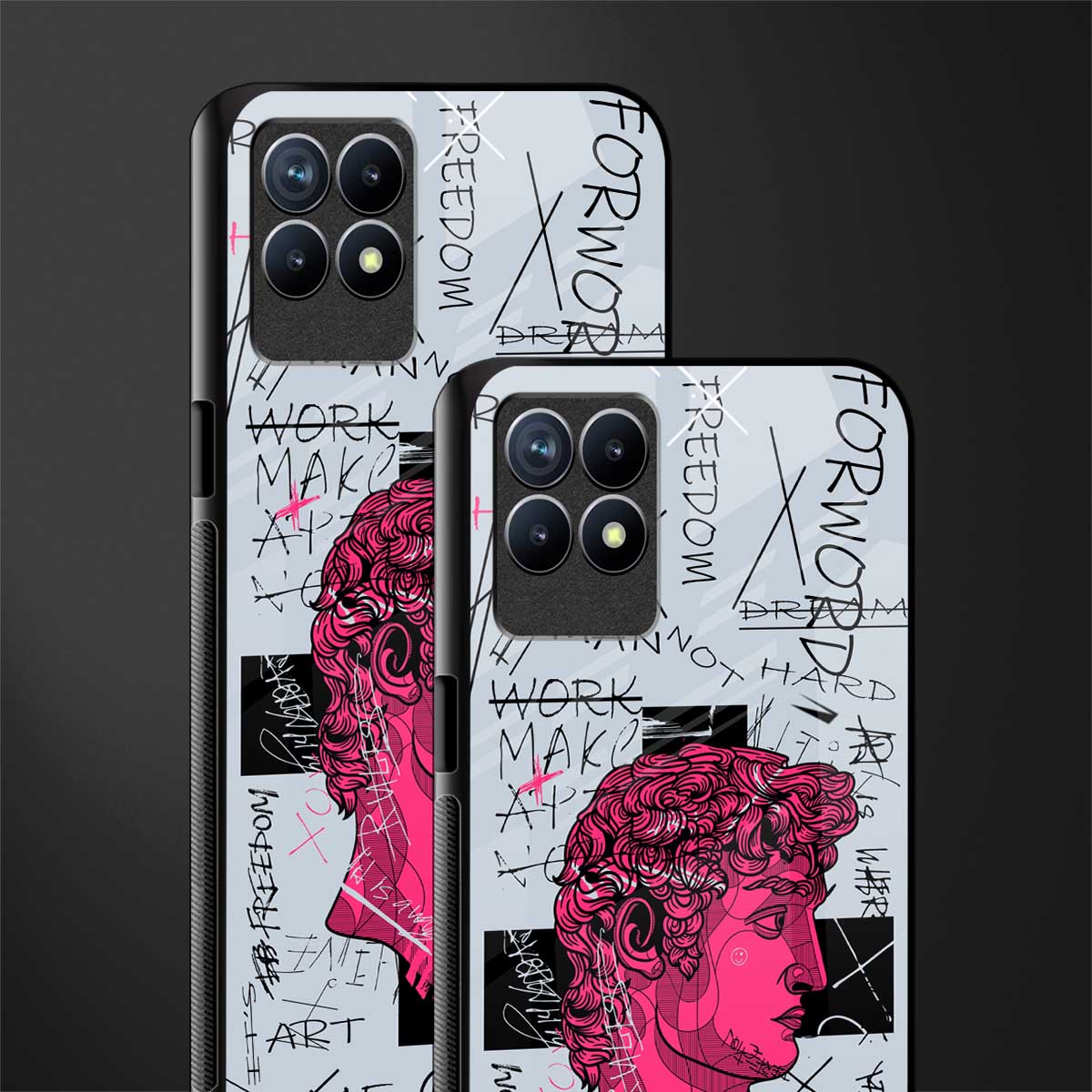 lost in reality david glass case for realme 8i image-2