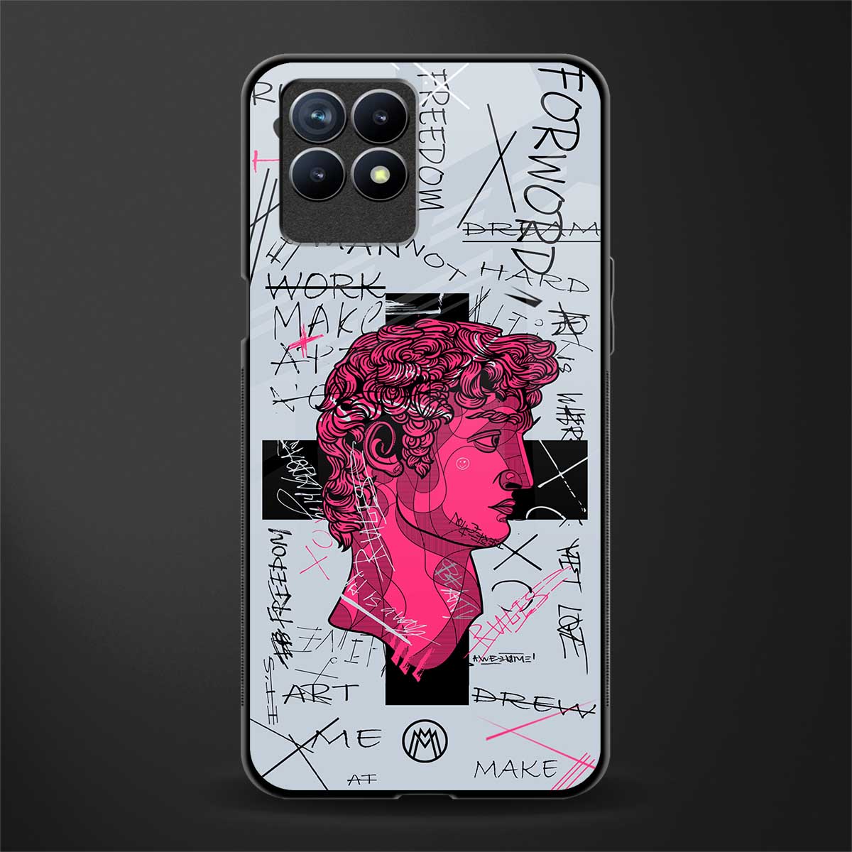 lost in reality david glass case for realme 8i image