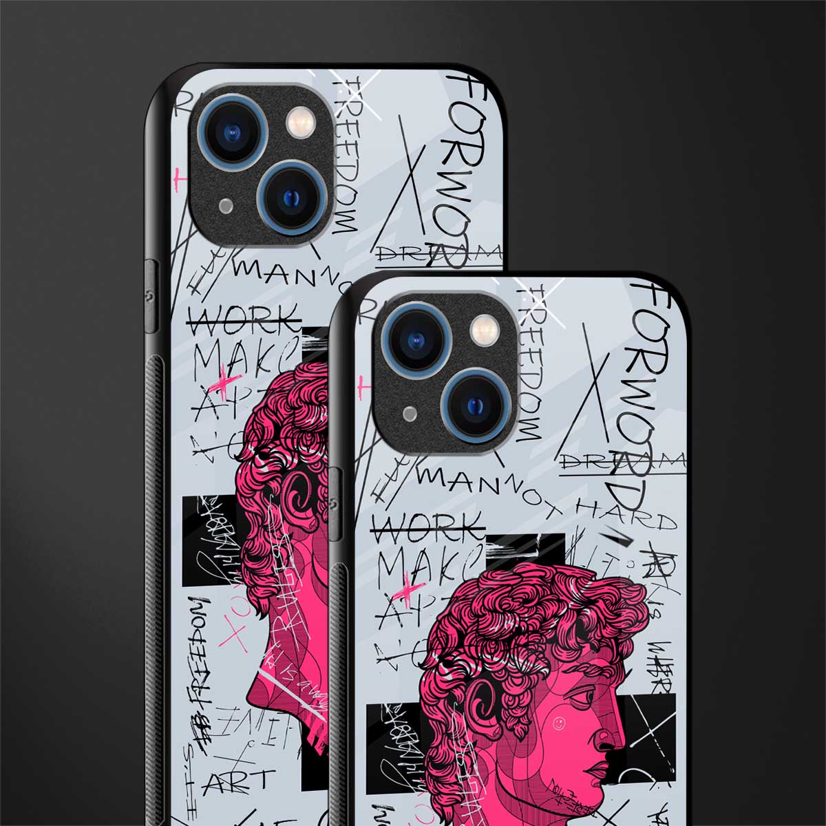lost in reality david glass case for iphone 14 plus image-2