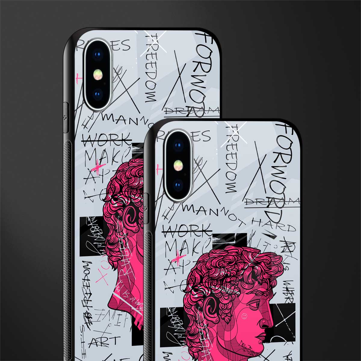 lost in reality david glass case for iphone xs image-2