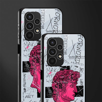 lost in reality david back phone cover | glass case for samsung galaxy a13 4g