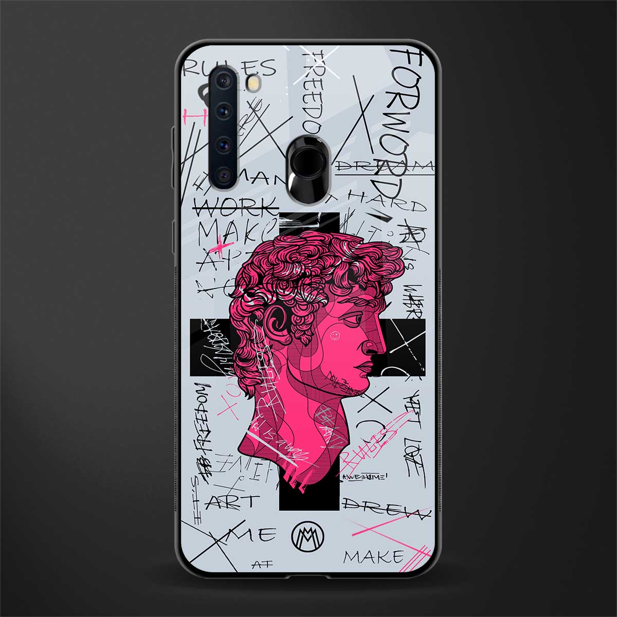 lost in reality david glass case for samsung a21 image