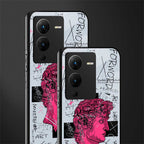 lost in reality david back phone cover | glass case for vivo v25 pro 5g