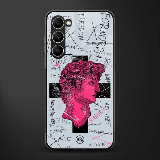 lost in reality david glass case for phone case | glass case for samsung galaxy s23