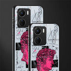 lost in reality david back phone cover | glass case for vivo y16