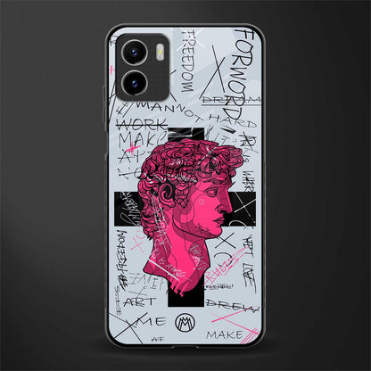 lost in reality david back phone cover | glass case for vivo y15c