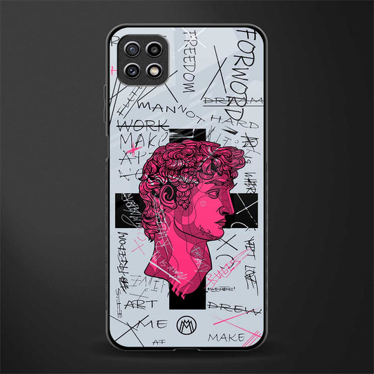 lost in reality david back phone cover | glass case for samsung galaxy f42