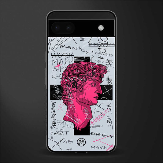 lost in reality david back phone cover | glass case for google pixel 6a