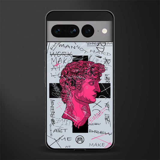 lost in reality david back phone cover | glass case for google pixel 7 pro