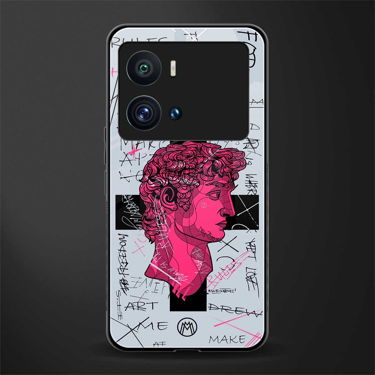 lost in reality david back phone cover | glass case for iQOO 9 Pro