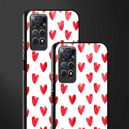 love is love back phone cover | glass case for redmi note 11 pro plus 4g/5g