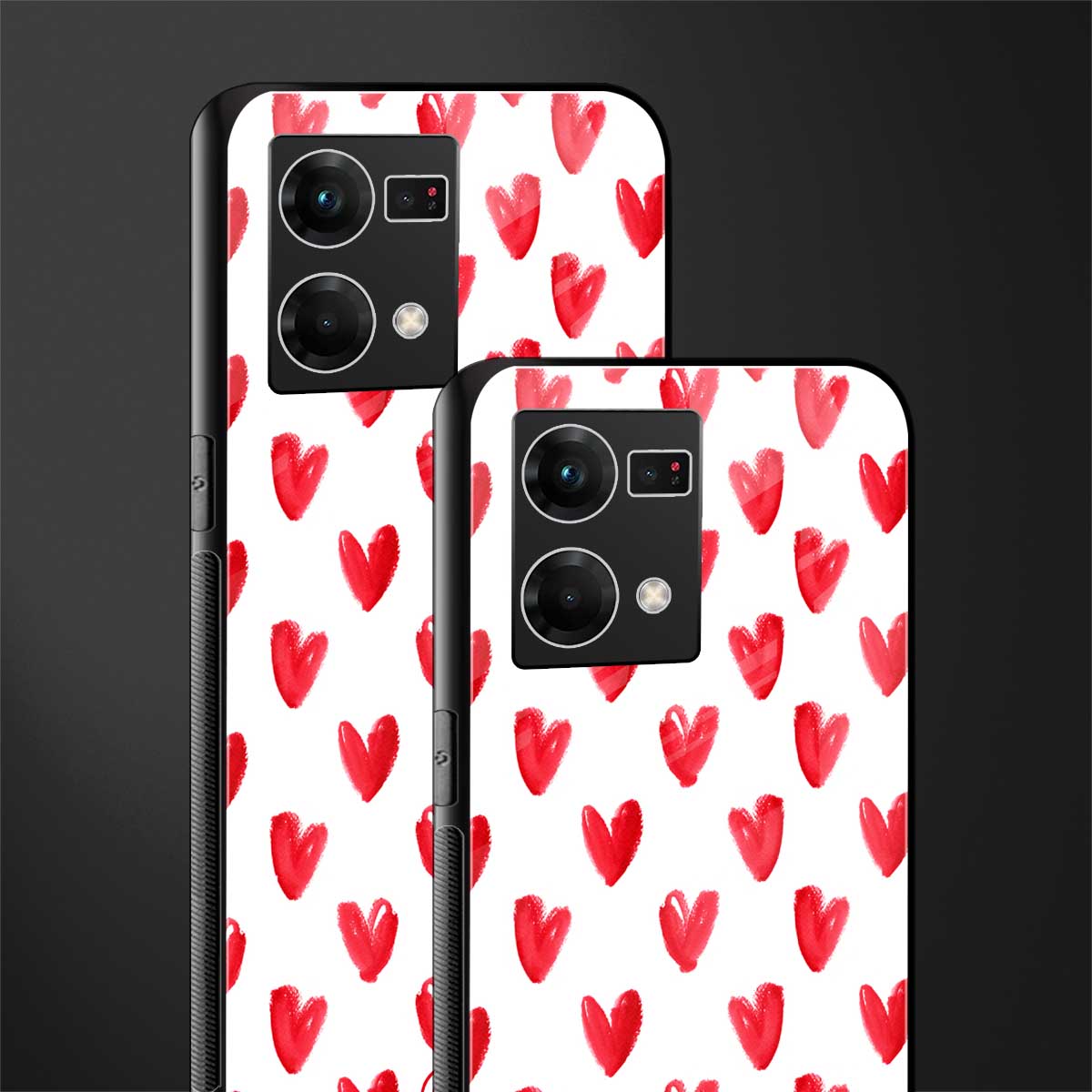 love is love back phone cover | glass case for oppo f21 pro 4g
