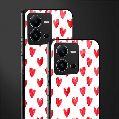 love is love back phone cover | glass case for vivo v25-5g