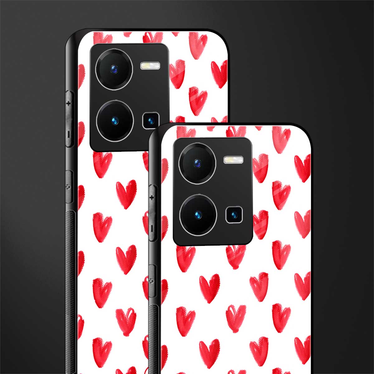 love is love back phone cover | glass case for vivo y35 4g
