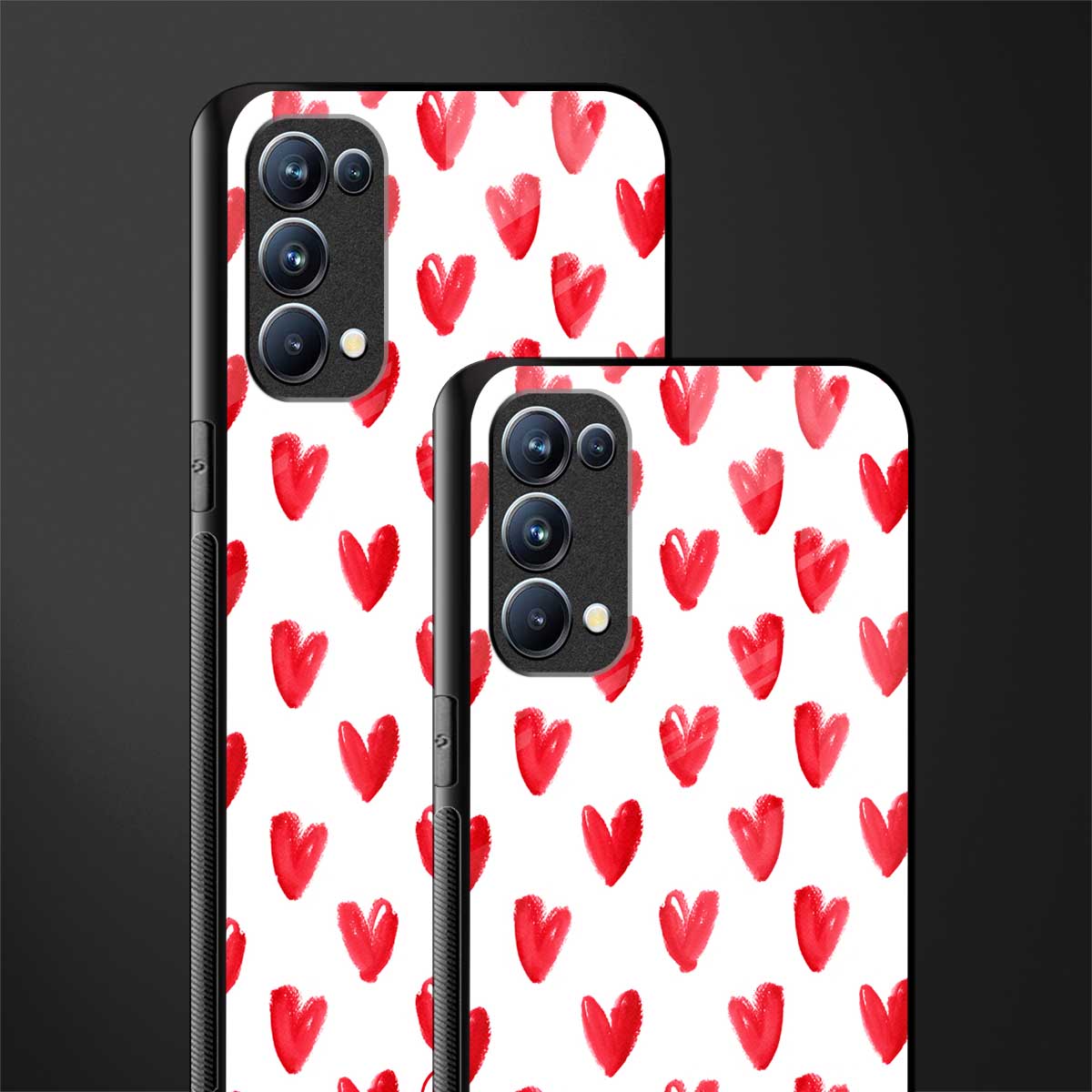 love is love back phone cover | glass case for oppo reno 5