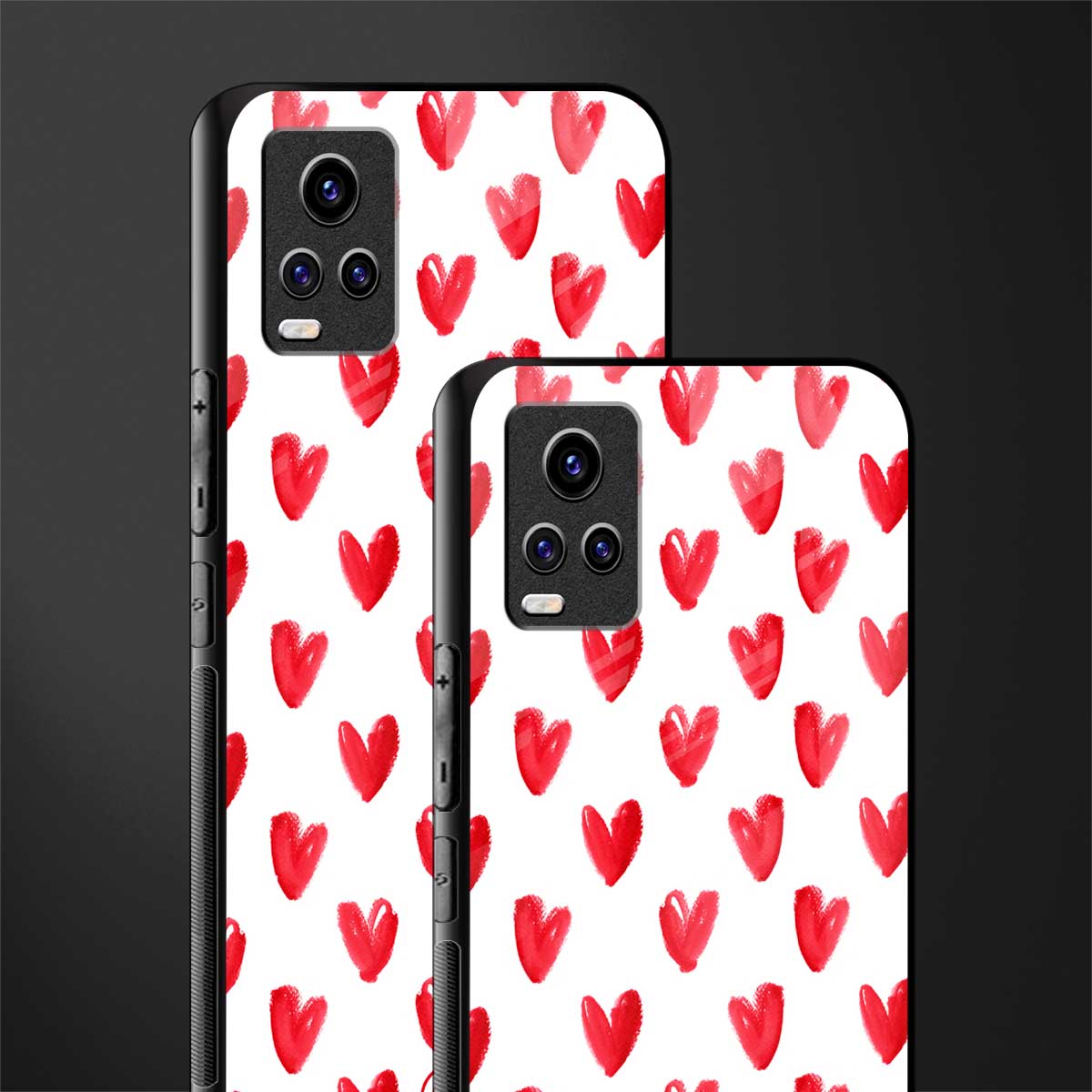 love is love back phone cover | glass case for vivo v21e 4g