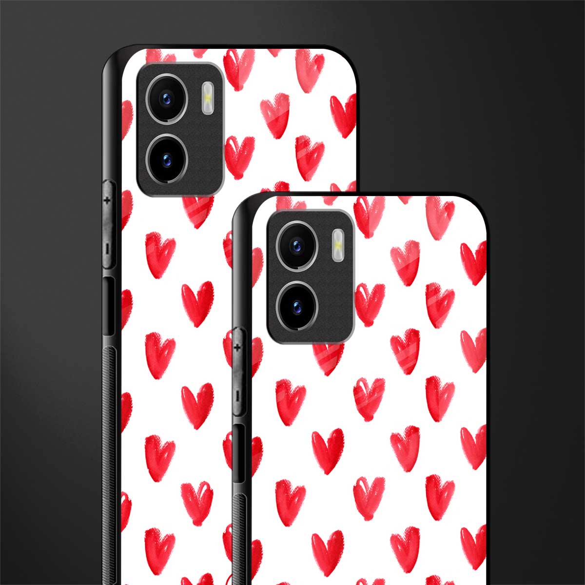love is love back phone cover | glass case for vivo y72