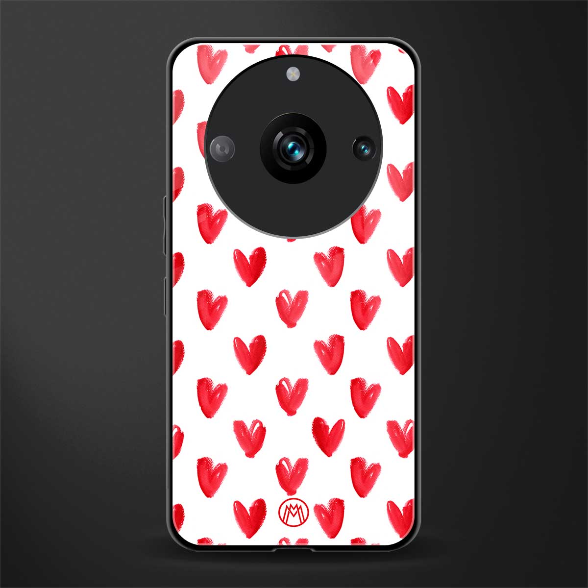 love is love back phone cover | glass case for realme 11 pro 5g