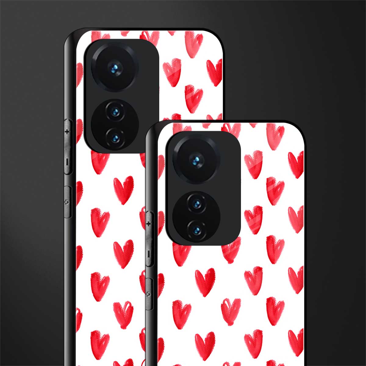 love is love back phone cover | glass case for vivo t1 44w 4g