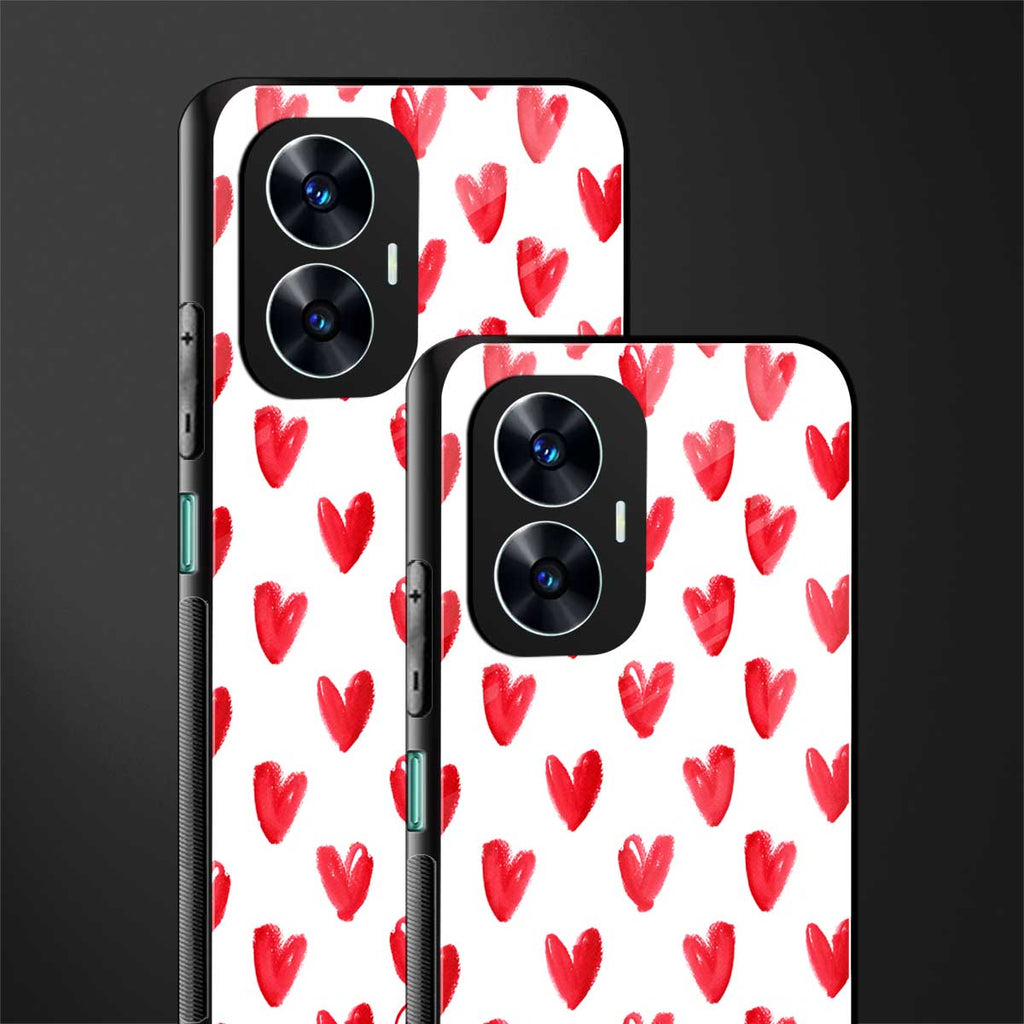 love is love back phone cover | glass case for realme c55