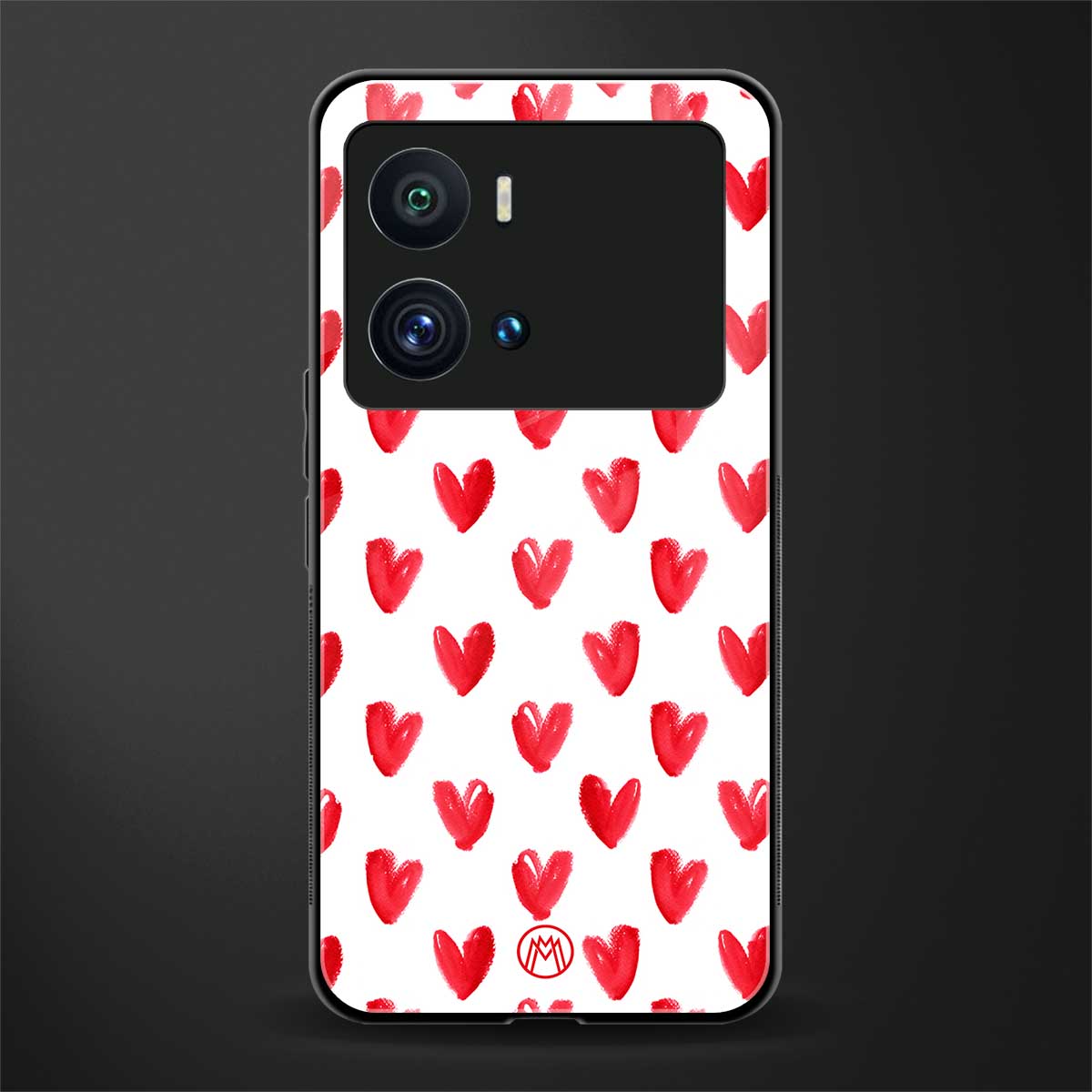 love is love back phone cover | glass case for iQOO 9 Pro