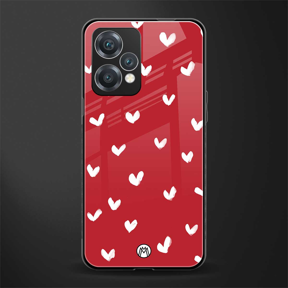 love is love red edition back phone cover | glass case for oneplus nord ce 2 lite 5g