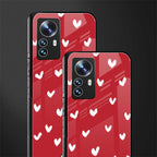 love is love red edition back phone cover | glass case for xiaomi 12 pro
